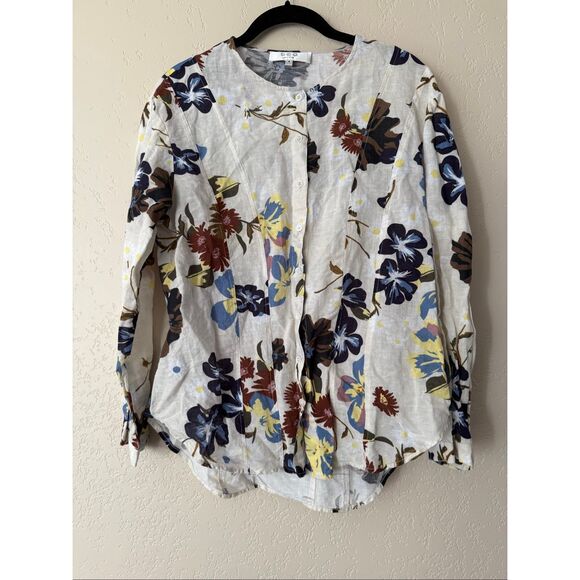 Sea New York Marghertie Button Down Blouse - Picture 2 of 5